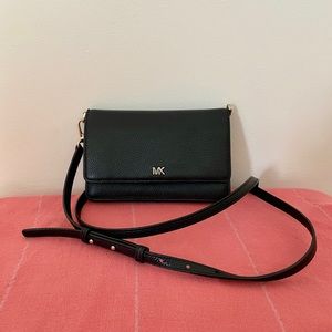 Michael Kors Pebbled Leather Convertible Crossbody Bag